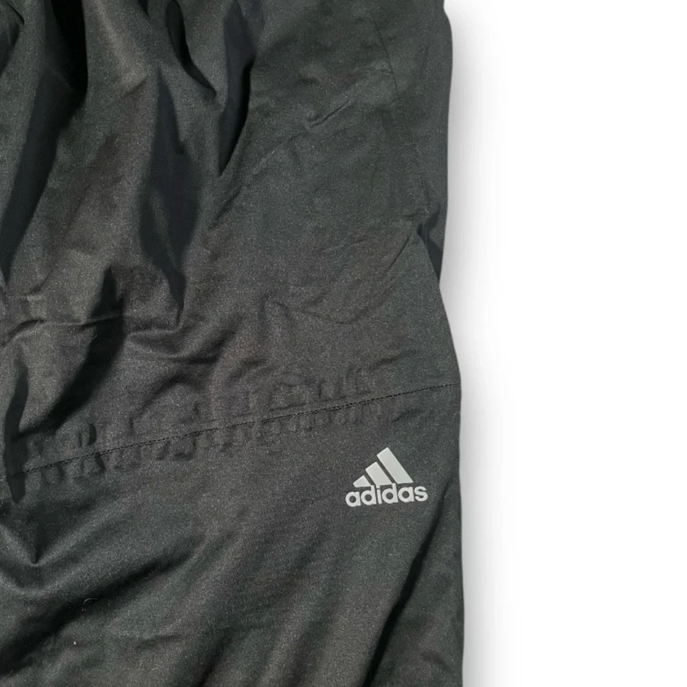 ADIDAS ClimaProof Advance Rain Pants Windbreaker Track Golf Hiking Black 2XL